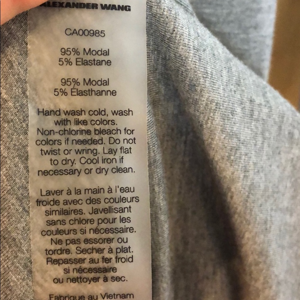 SOLD! Alexander Wang - NWT - grey tight dress - Picture 6 of 6